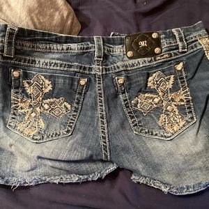 Womens Miss Me Shorts